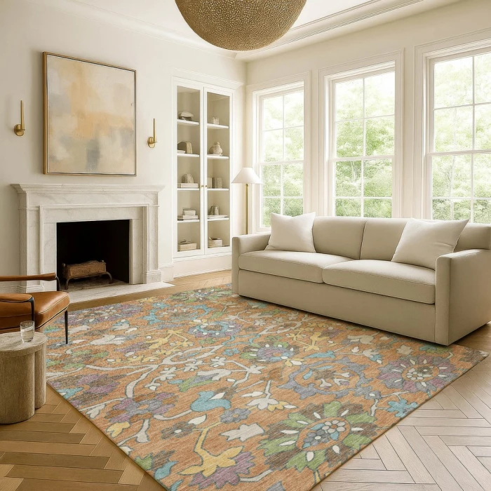 Addison Rugs Chantille Orange ACN2587 5ft. x 7ft.6in. Rect. Rug