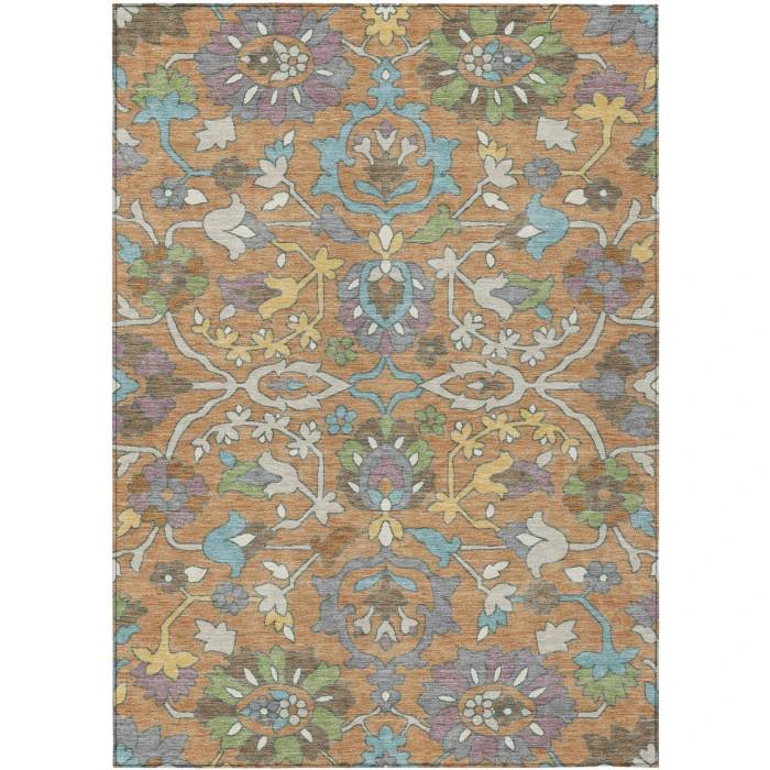 Addison Rugs Chantille Orange ACN2587 5ft. x 7ft.6in. Rect. Rug