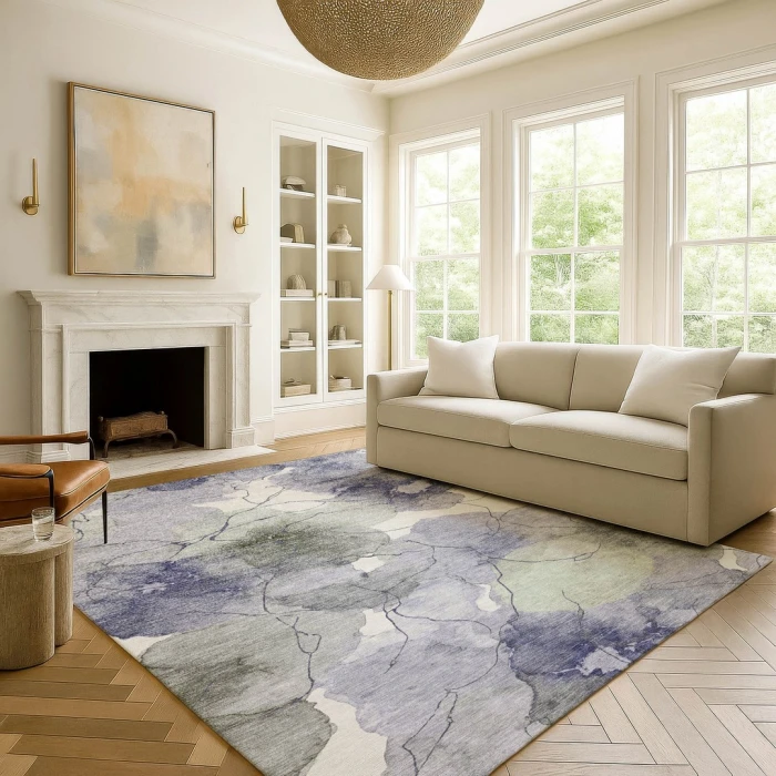 Addison Rugs Chantille Purple ACN2589 5ft. x 7ft.6in. Rect. Rug