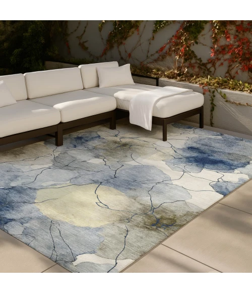 Addison Rugs Chantille Blue ACN2589 9ft. x 12ft. Rect. Rug