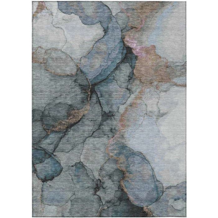 Addison Rugs Chantille Blue ACN2590 5ft. x 7ft.6in. Rect. Rug