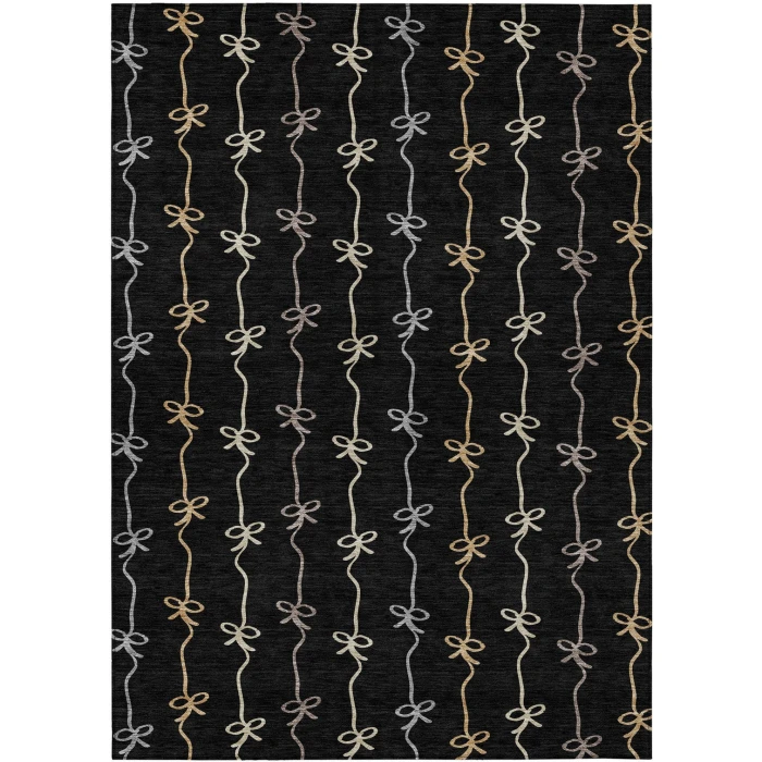 Addison Rugs Chantille Black ACN2593 5ft. x 7ft.6in. Rect. Rug