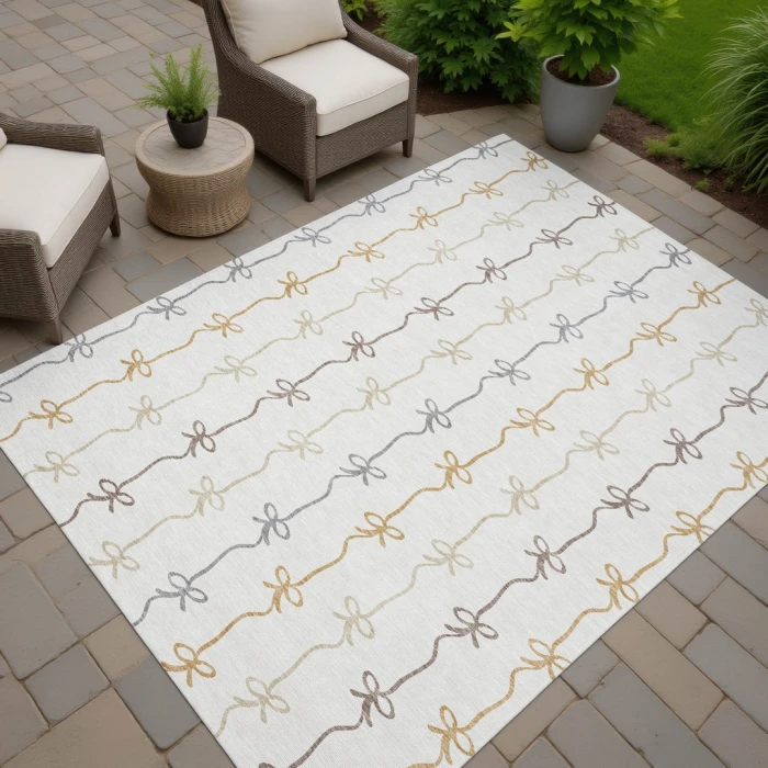Addison Rugs Chantille Ivory ACN2593 5ft. x 7ft.6in. Rect. Rug