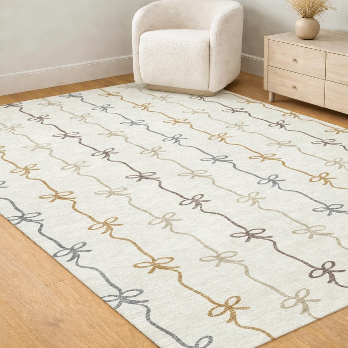 Addison Rugs Chantille Ivory ACN2593 5ft. x 7ft.6in. Rect. Rug