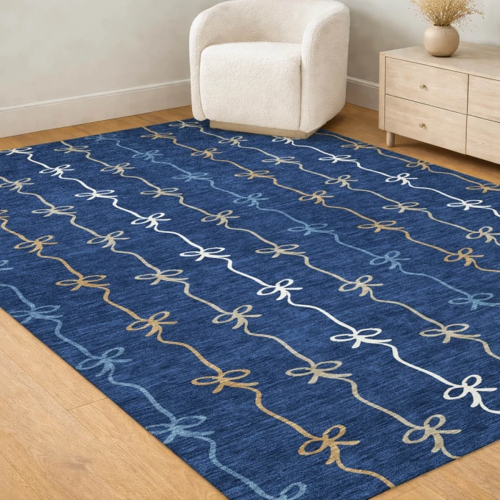 Addison Rugs Chantille Blue ACN2593 9ft. x 12ft. Rect. Rug