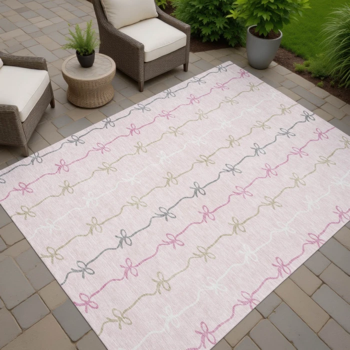 Addison Rugs Chantille Pink ACN2593 5ft. x 7ft.6in. Rect. Rug