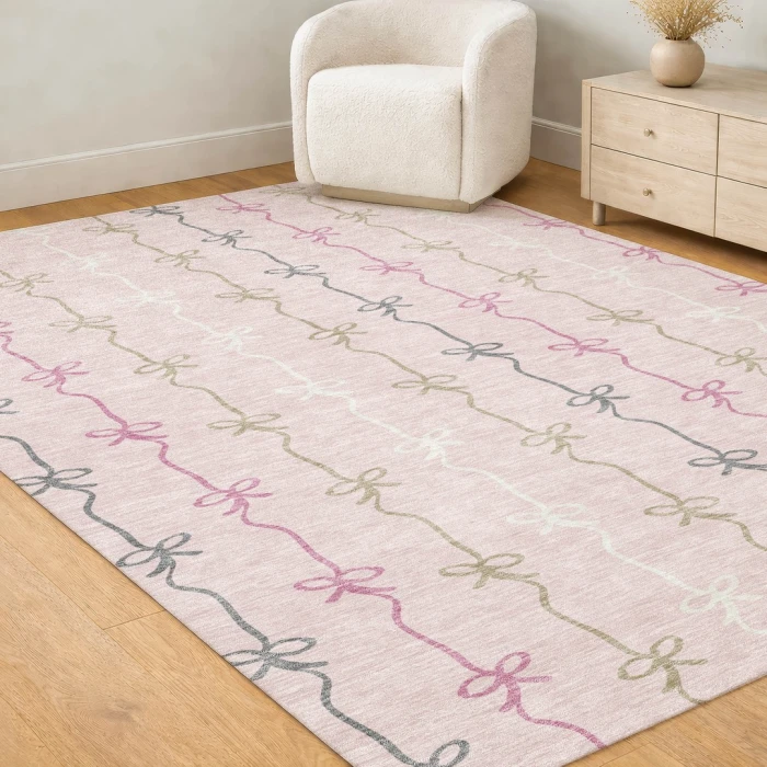 Addison Rugs Chantille Pink ACN2593 5ft. x 7ft.6in. Rect. Rug