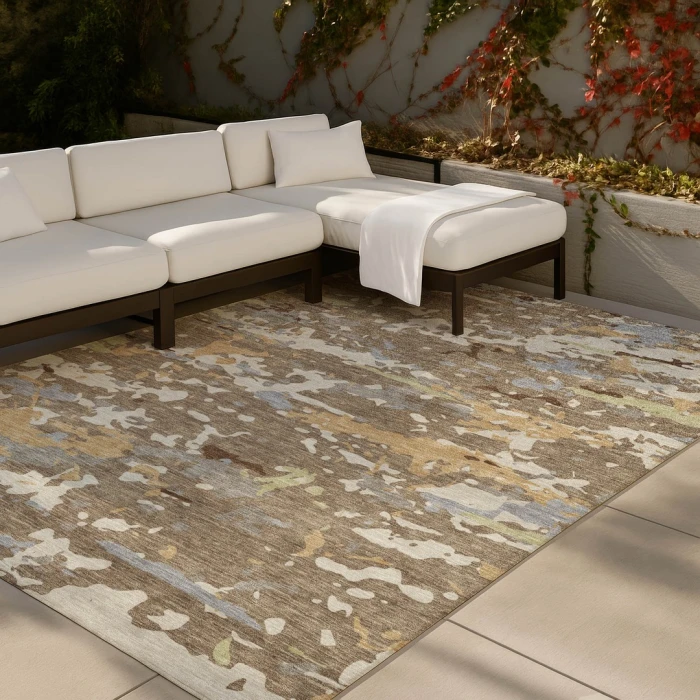Addison Rugs Chantille Brown ACN2595 5ft. x 7ft.6in. Rect. Rug