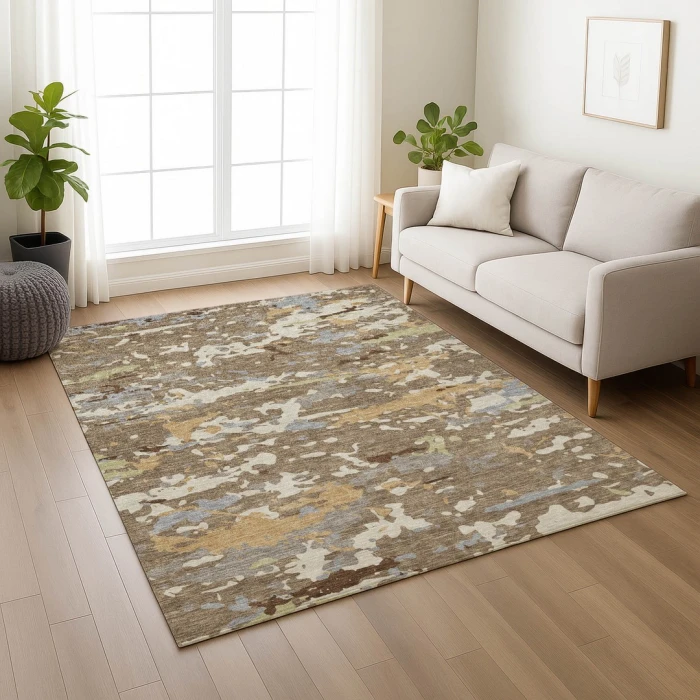 Addison Rugs Chantille Brown ACN2595 5ft. x 7ft.6in. Rect. Rug