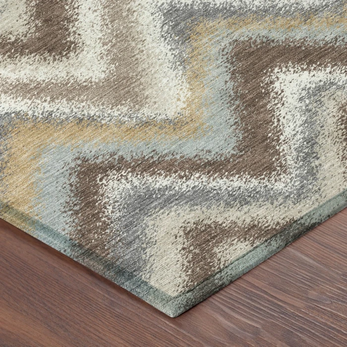 Addison Rugs Chantille Brown ACN2596 9ft. x 12ft. Rect. Rug