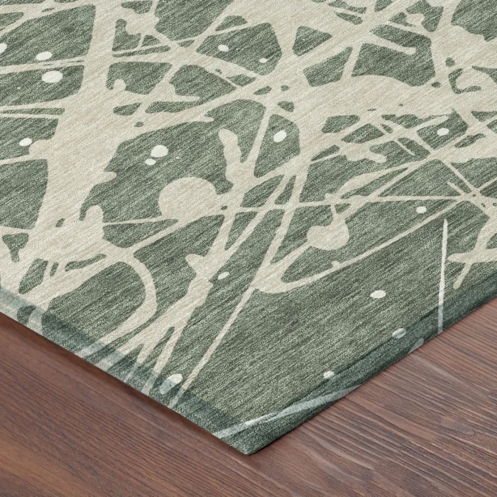 Addison Rugs Chantille Green ACN2597 9ft. x 12ft. Rect. Rug