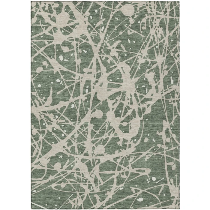 Addison Rugs Chantille Green ACN2597 9ft. x 12ft. Rect. Rug