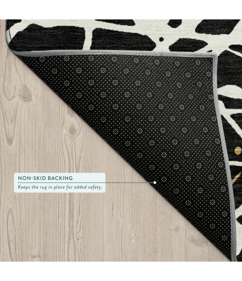 Addison Rugs Chantille Black ACN2597 8ft. x 10ft. Rect. Rug