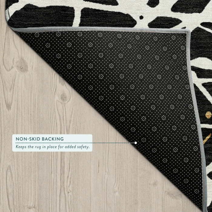 Addison Rugs Chantille Black ACN2597 9ft. x 12ft. Rect. Rug