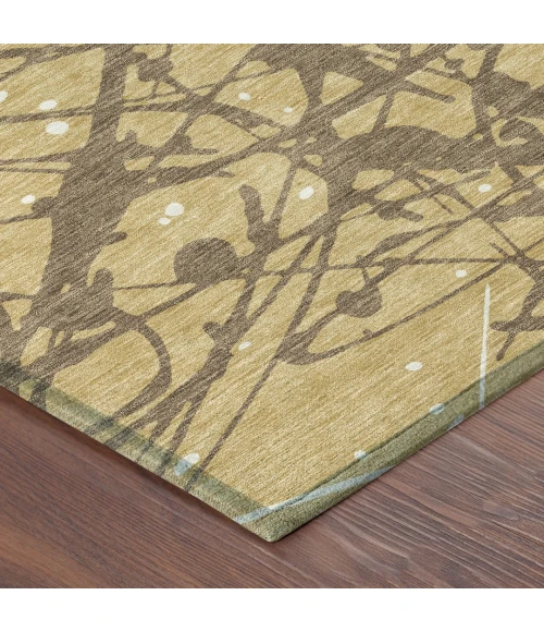 Addison Rugs Chantille Gold ACN2597 8ft. x 10ft. Rect. Rug