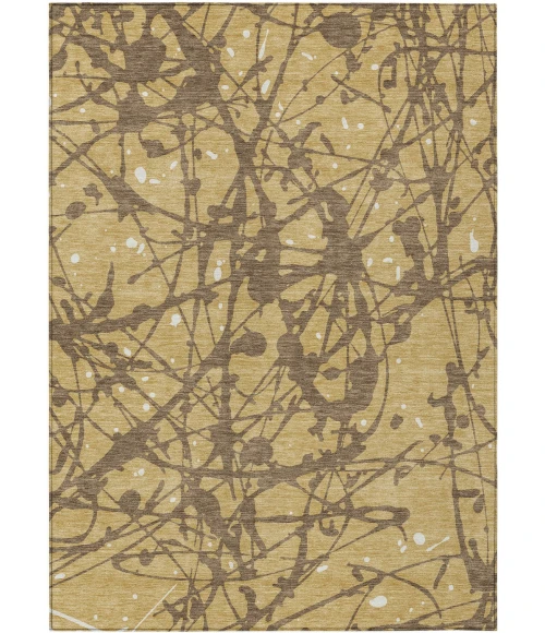 Addison Rugs Chantille Gold ACN2597 8ft. x 10ft. Rect. Rug
