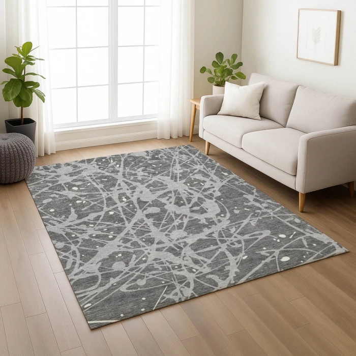 Addison Rugs Chantille Gray ACN2597 5ft. x 7ft.6in. Rect. Rug