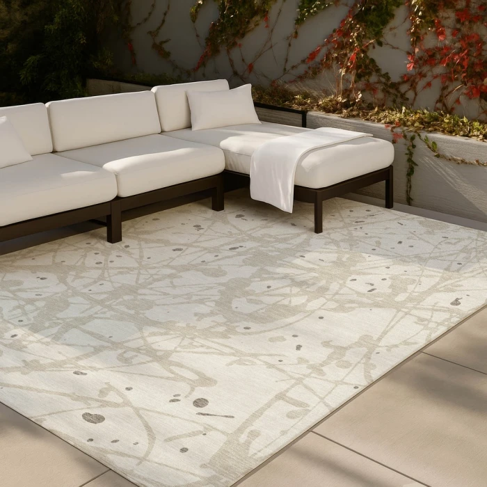 Addison Rugs Chantille Ivory ACN2597 8ft. x 10ft. Rect. Rug