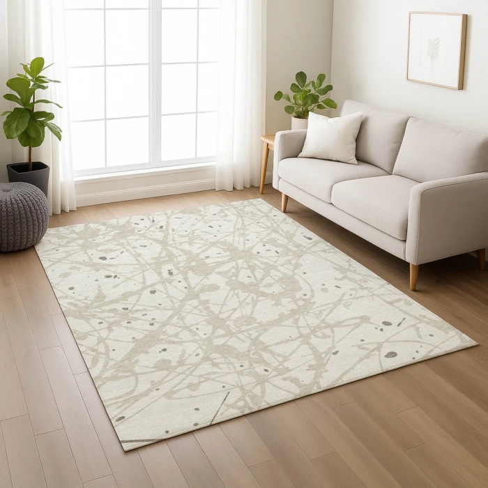 Addison Rugs Chantille Ivory ACN2597 8ft. x 10ft. Rect. Rug