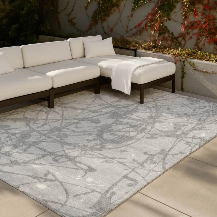 Addison Rugs Chantille Gray ACN2597 5ft. x 7ft.6in. Rect. Rug