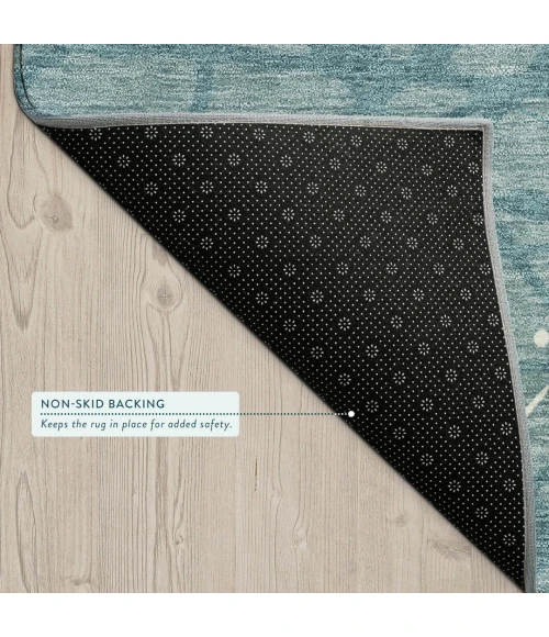 Addison Rugs Chantille Teal ACN2597 9ft. x 12ft. Rect. Rug