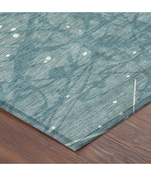 Addison Rugs Chantille Teal ACN2597 9ft. x 12ft. Rect. Rug