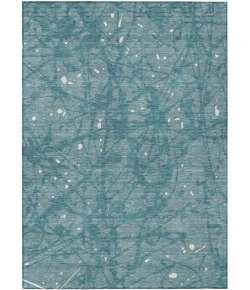 Addison Rugs Chantille Teal ACN2597 9ft. x 12ft. Rect. Rug