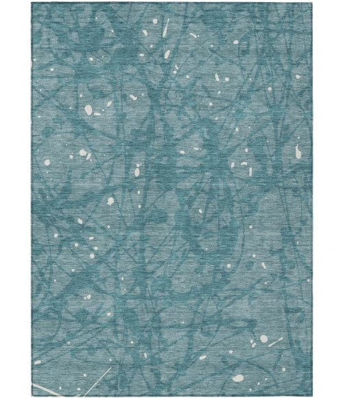 Addison Rugs Chantille Teal ACN2597 9ft. x 12ft. Rect. Rug