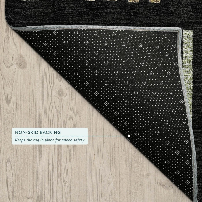 Addison Rugs Chantille Black ACN2598 5ft. x 7ft.6in. Rect. Rug