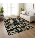 Addison Rugs Chantille Black ACN2598 5ft. x 7ft.6in. Rect. Rug