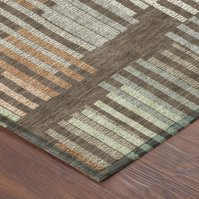 Addison Rugs Chantille Brown ACN2598 9ft. x 12ft. Rect. Rug