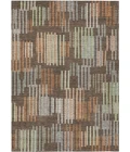 Addison Rugs Chantille Brown ACN2598 9ft. x 12ft. Rect. Rug