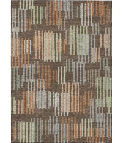 Addison Rugs Chantille Brown ACN2598 5ft. x 7ft.6in. Rect. Rug