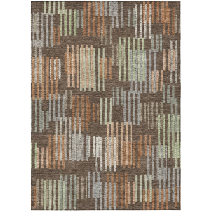 Addison Rugs Chantille Brown ACN2598 9ft. x 12ft. Rect. Rug