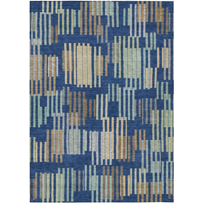 Addison Rugs Chantille Blue ACN2598 8ft. x 10ft. Rect. Rug
