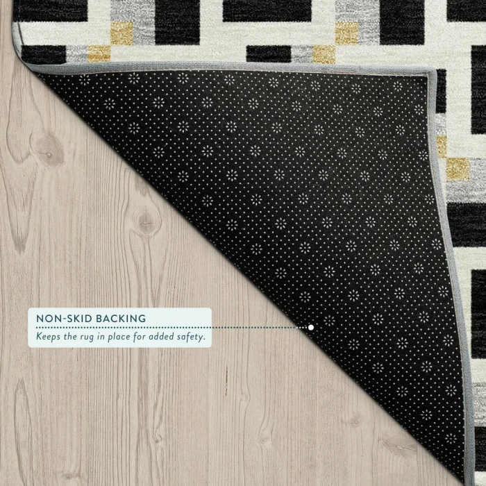 Addison Rugs Chantille Black ACN2602 9ft. x 12ft. Rect. Rug