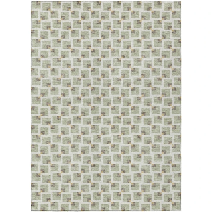 Addison Rugs Chantille Green ACN2602 9ft. x 12ft. Rect. Rug
