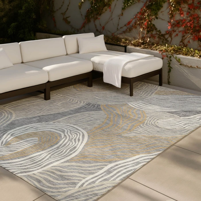 Addison Rugs Chantille Gray ACN2603 9ft. x 12ft. Rect. Rug