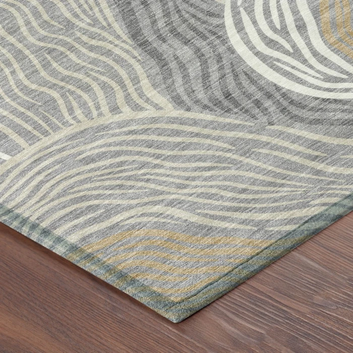 Addison Rugs Chantille Gray ACN2603 9ft. x 12ft. Rect. Rug