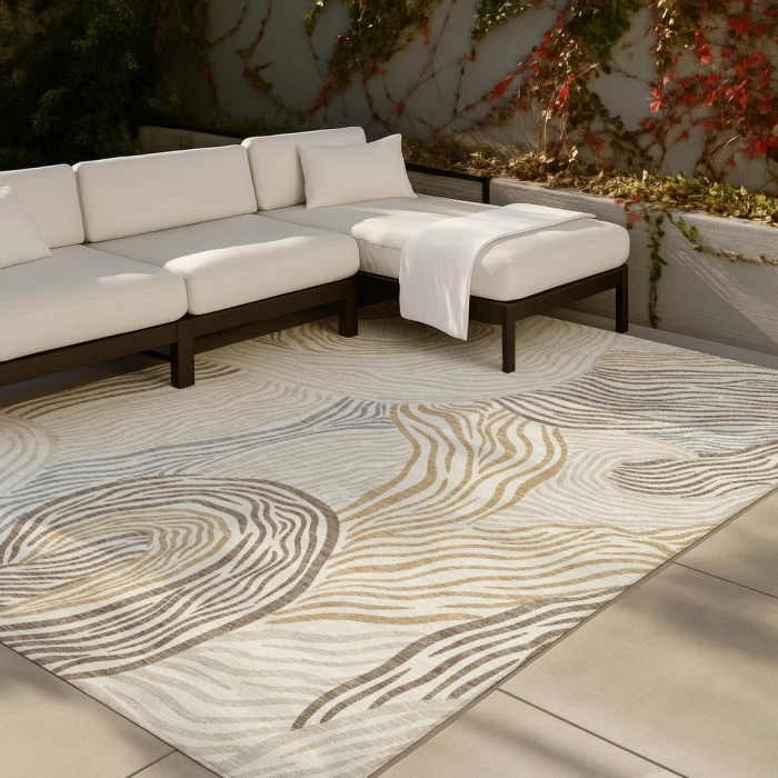 Addison Rugs Chantille Ivory ACN2603 5ft. x 7ft.6in. Rect. Rug