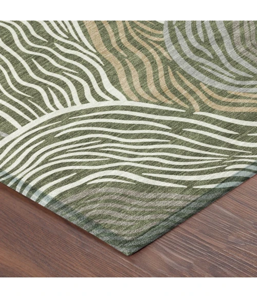 Addison Rugs Chantille Green ACN2603 8ft. x 10ft. Rect. Rug