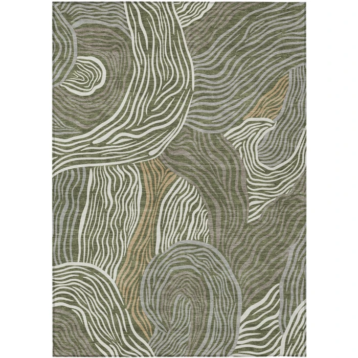 Addison Rugs Chantille Green ACN2603 5ft. x 7ft.6in. Rect. Rug