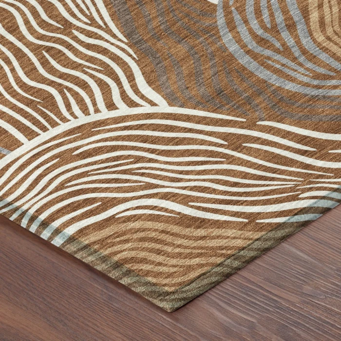 Addison Rugs Chantille Orange ACN2603 9ft. x 12ft. Rect. Rug