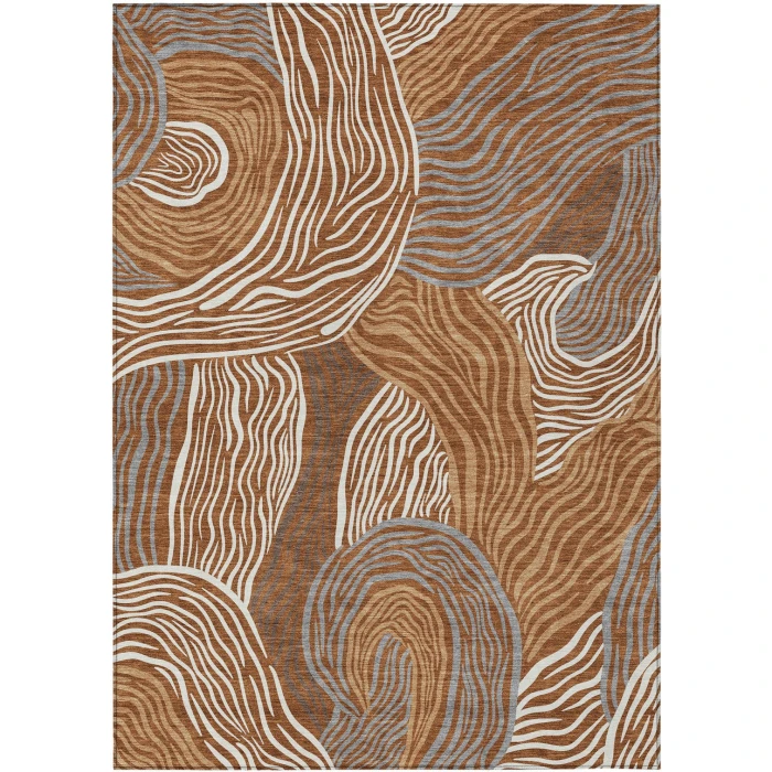 Addison Rugs Chantille Orange ACN2603 9ft. x 12ft. Rect. Rug