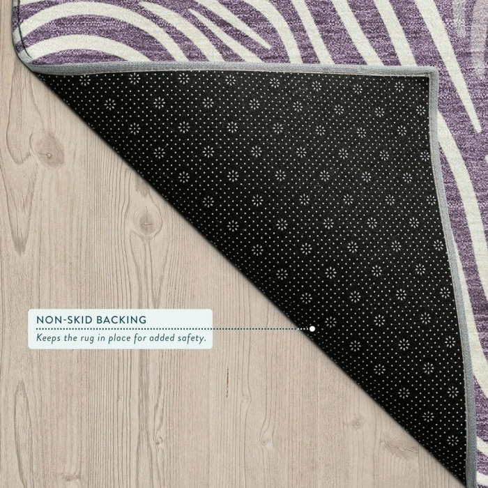 Addison Rugs Chantille Purple ACN2603 5ft. x 7ft.6in. Rect. Rug