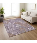 Addison Rugs Chantille Purple ACN2603 5ft. x 7ft.6in. Rect. Rug