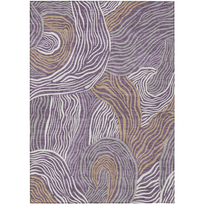 Addison Rugs Chantille Purple ACN2603 5ft. x 7ft.6in. Rect. Rug