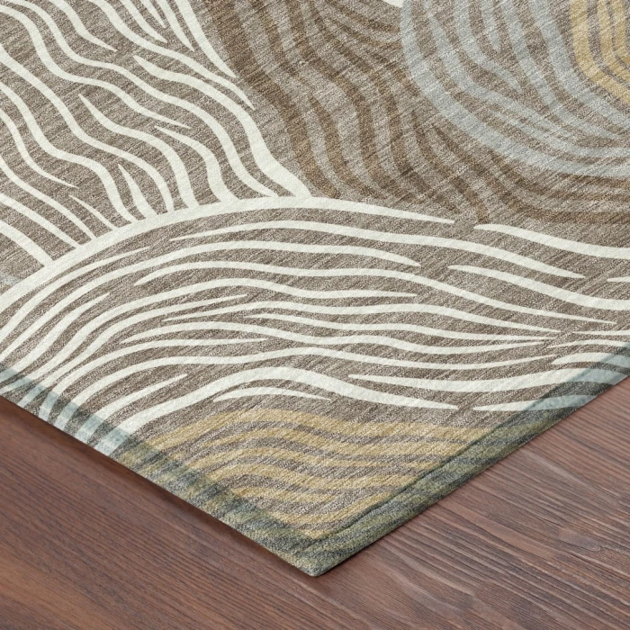 Addison Rugs Chantille Brown ACN2603 9ft. x 12ft. Rect. Rug