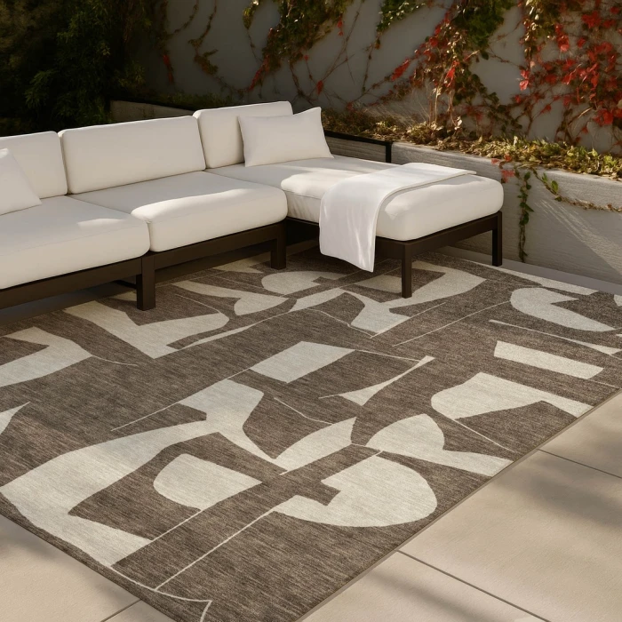 Addison Rugs Chantille Brown ACN2604 5ft. x 7ft.6in. Rect. Rug