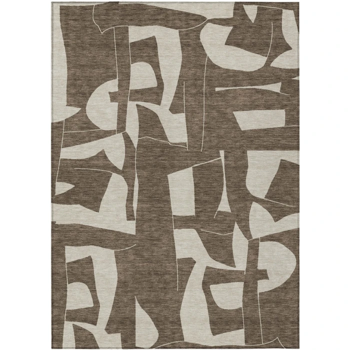 Addison Rugs Chantille Brown ACN2604 5ft. x 7ft.6in. Rect. Rug